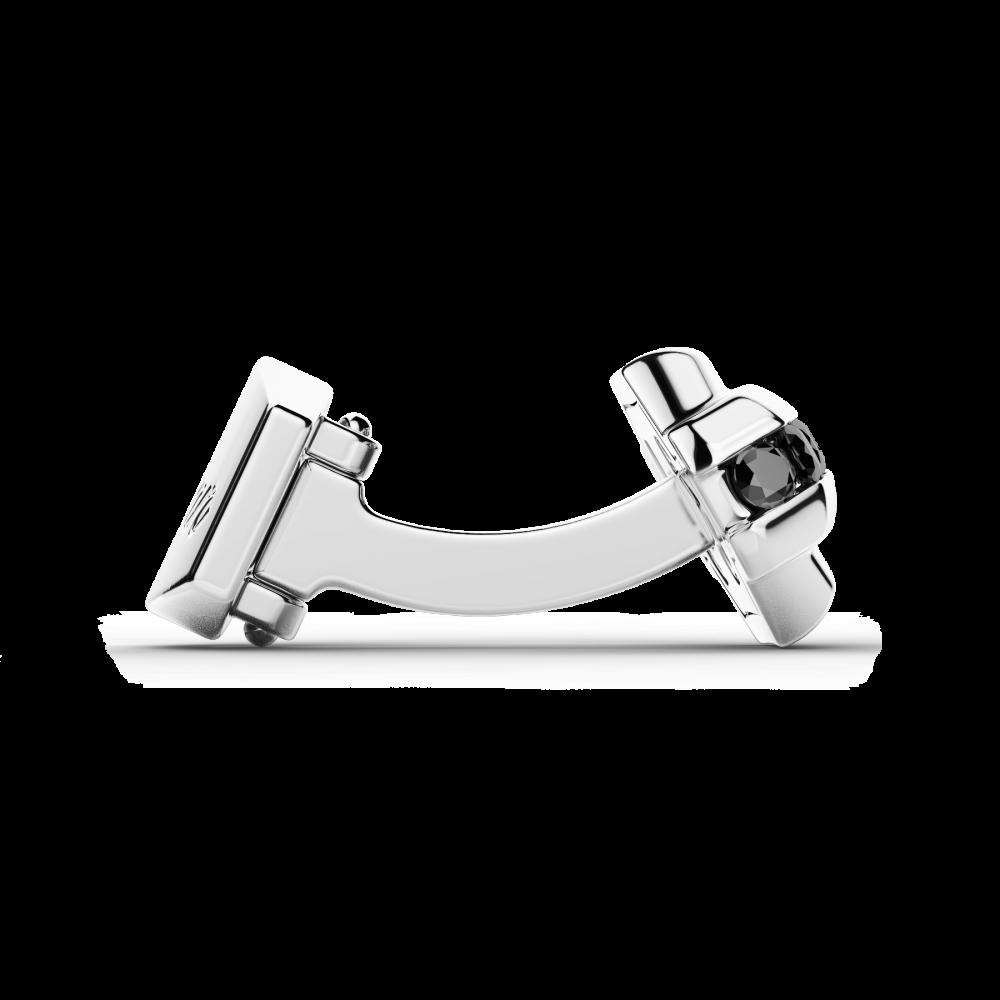 Zancan Gemelli Zancan in argento con pietre nere Offerte