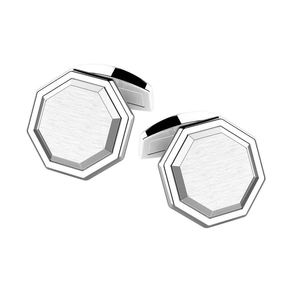 Zancan Gemelli Zancan in argento ottagonali Smaltimento dello stoccaggio