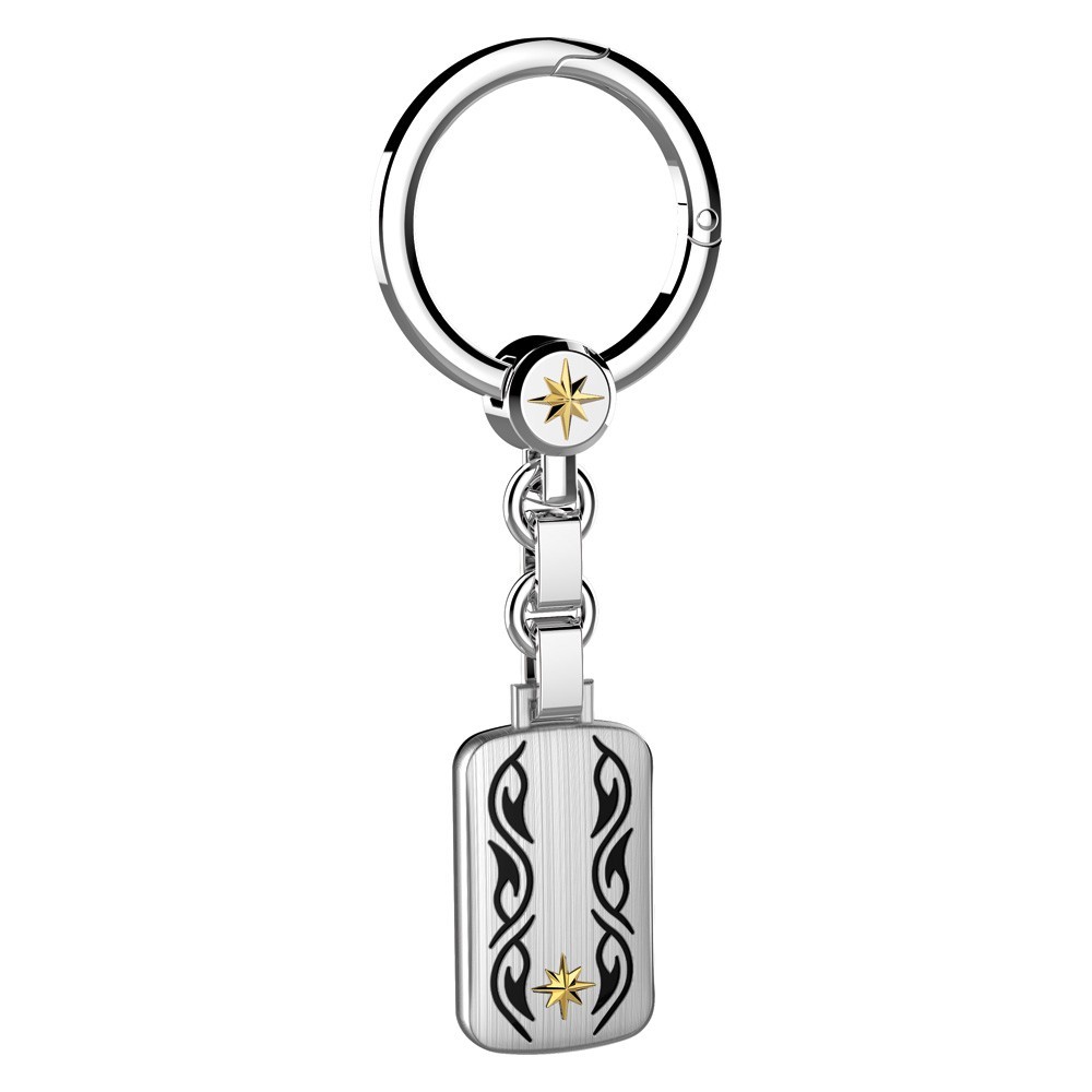 Zancan Portachiavi in argento Zancan a motivo tribale Vendite Flash