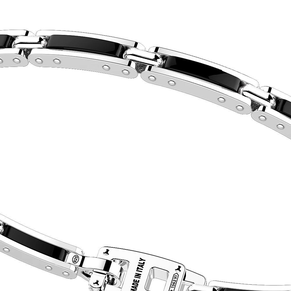 Zancan Bracciale Zancan in argento e ceramica Italia