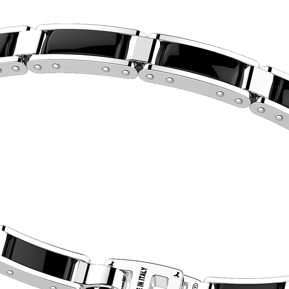 Zancan Bracciale Zancan in argento e ceramica 2025