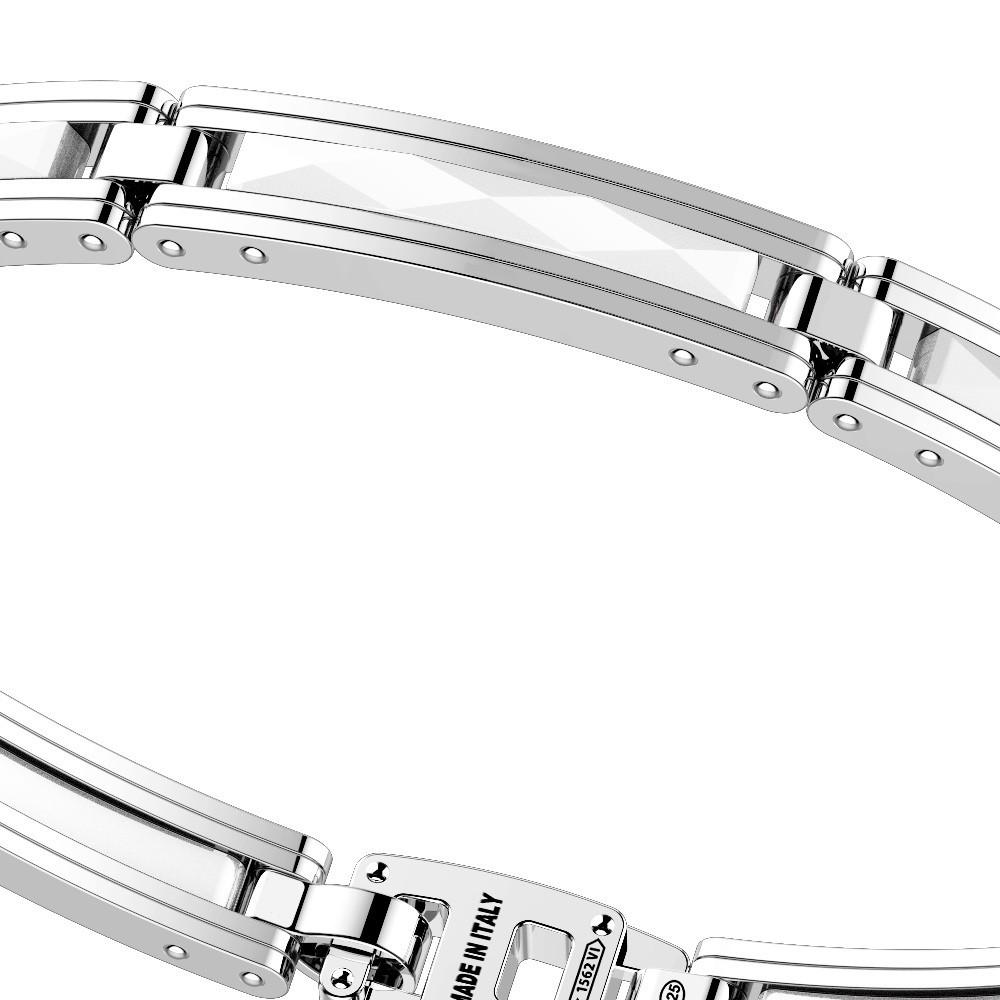Zancan Bracciale Zancan in argento e ceramica Negozi Online