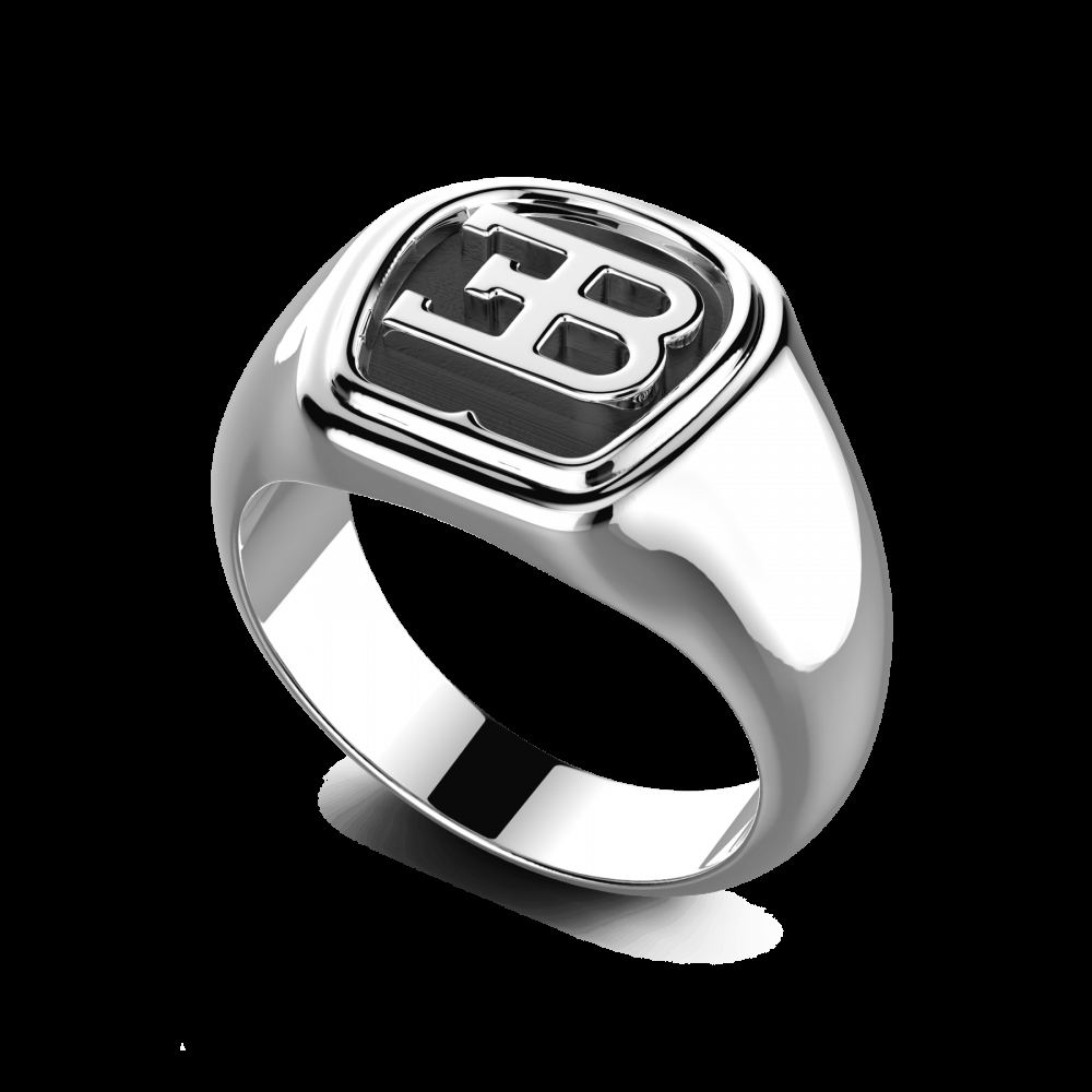 Zancan Anello chevalier Bugatti in argento Promozione Limitata