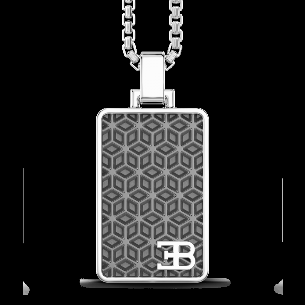 Zancan Collana Bugatti con targa in argento Shopping Online