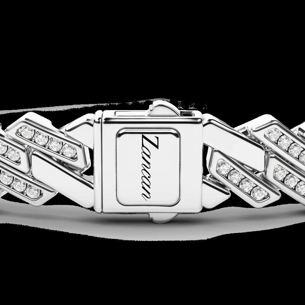 Zancan Bracciale solo maglia Zancan in argento con pietre In Saldo