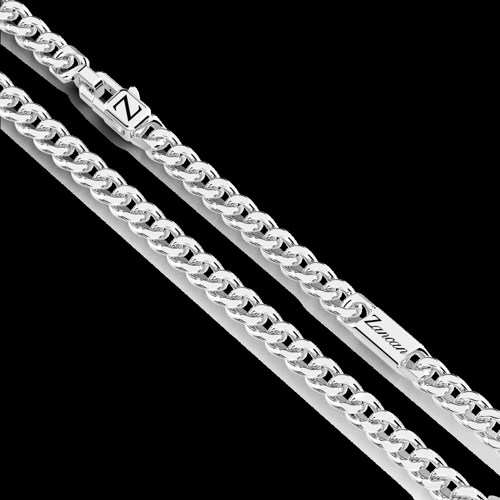Zancan Collana Zancan in argento con pendente a targa e pietre Novità
