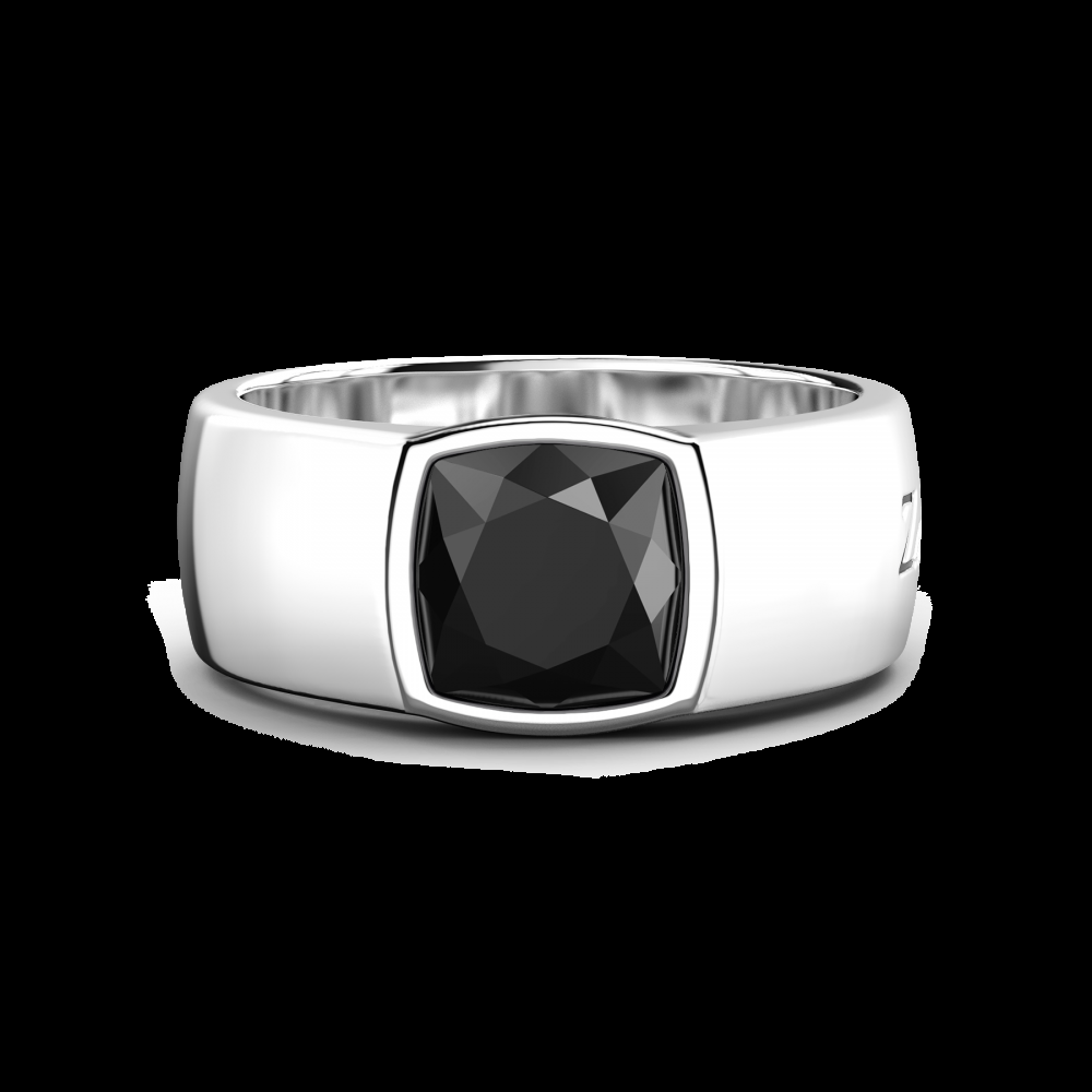 Zancan Anello in argento con pietra onice Outlet