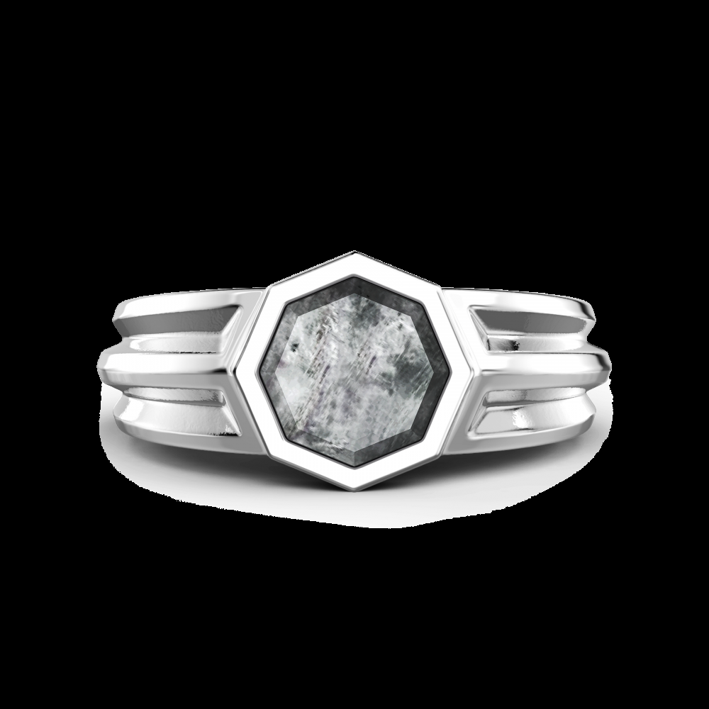 Zancan Anello chevalier Zancan in argento con madreperla 2025