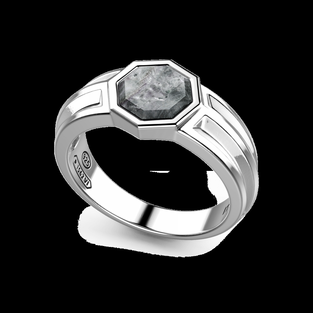 Zancan Anello chevalier Zancan in argento con madreperla 2025