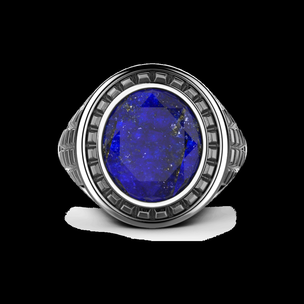 Zancan Anello Zancan in argento con pietra blu 2025
