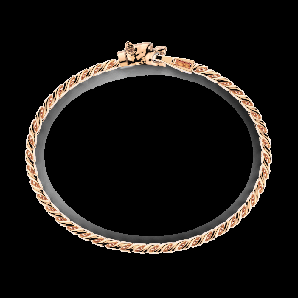 Zancan Bracciale a grumetta Zancan in argento con chiusura a testa di pitbull Acquista Ora