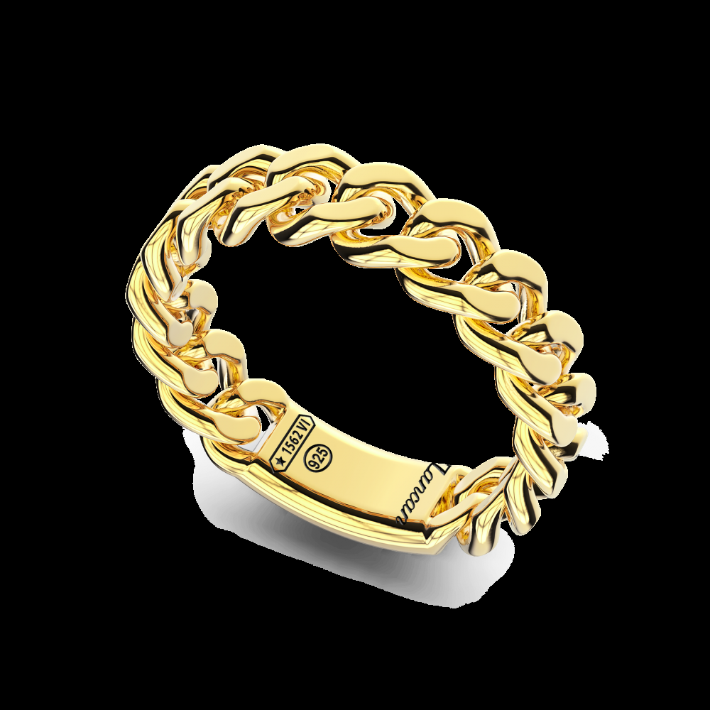 Zancan Anello in argento con groumette Economico