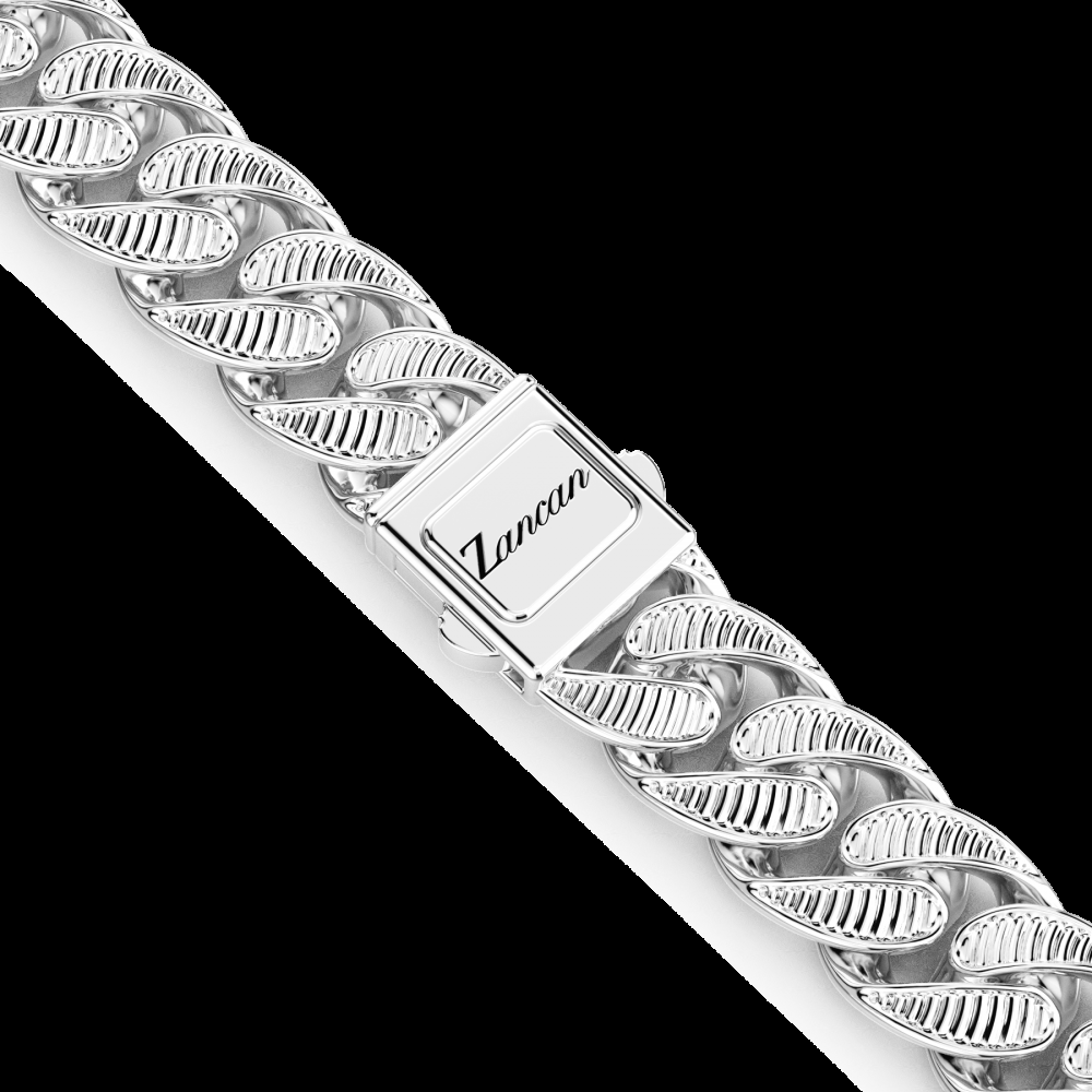 Zancan Collana a grumetta Zancan con finiture striate In Vendita