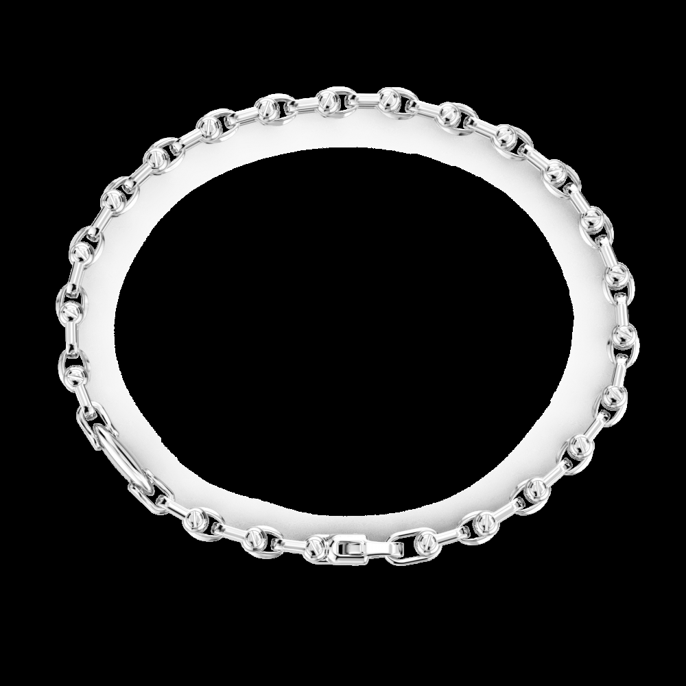 Zancan Bracciale Zancan solo maglia in argento In Linea