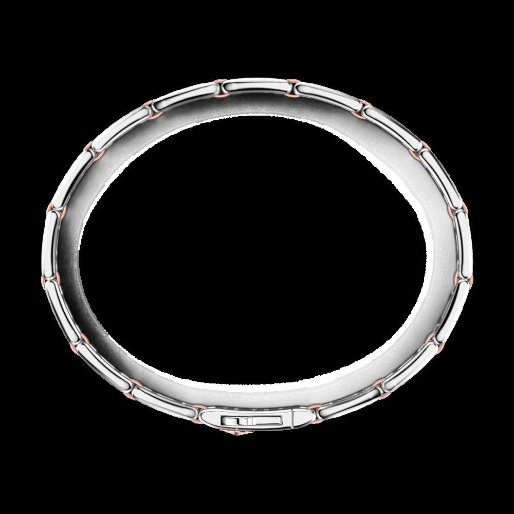 Zancan Bracciale da uomo Zancan in argento e oro rosa Nuovo