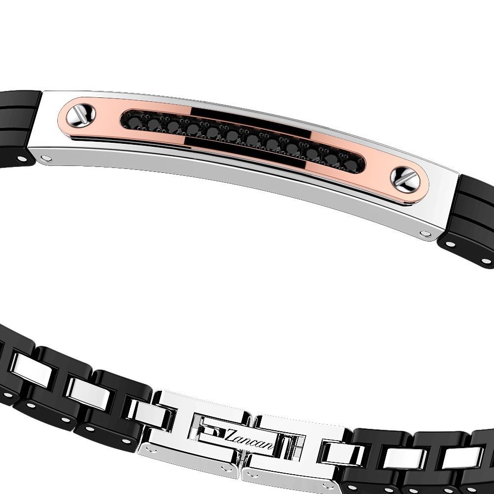 Zancan Bracciale in ceramica e acciaio Outlet