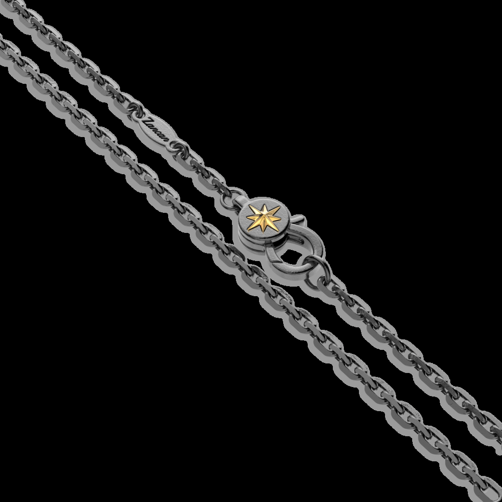 Zancan Collana Zancan in argento brunito con faro Outlet