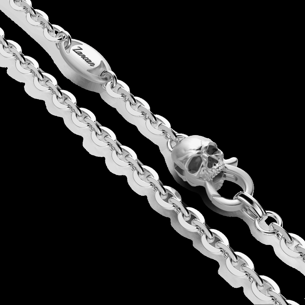 Zancan Collana Zancan in argento con pendente a teschio con coppola Fino Al -60%