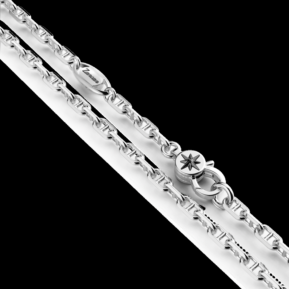 Zancan Collana Zancan in argento con pendente a teschio pirata Negozio