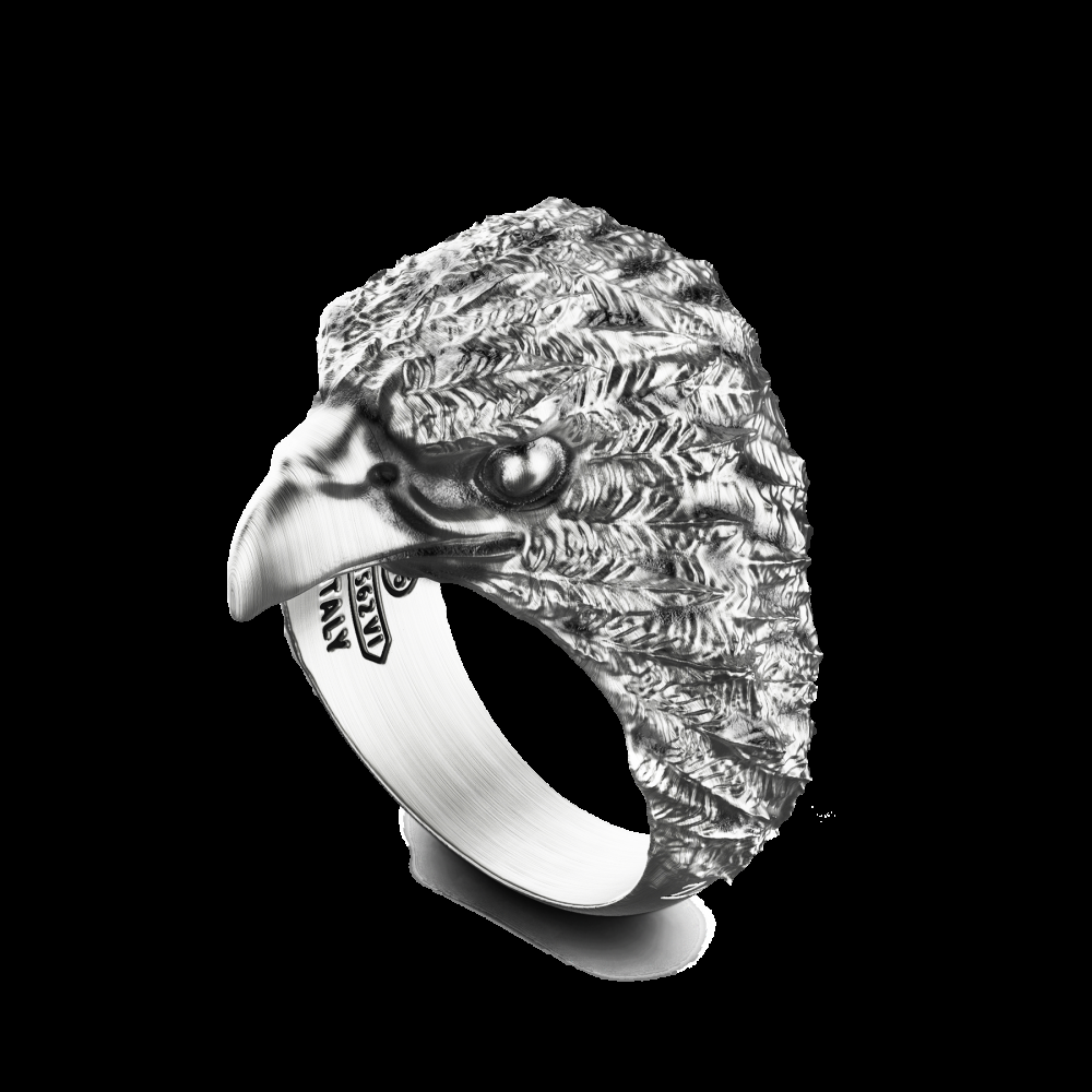 Zancan Anello Zancan ad aquila in argento 2025