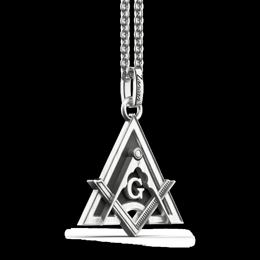 Zancan Collana Zancan in argento con pendente massonico Fino Al -60%