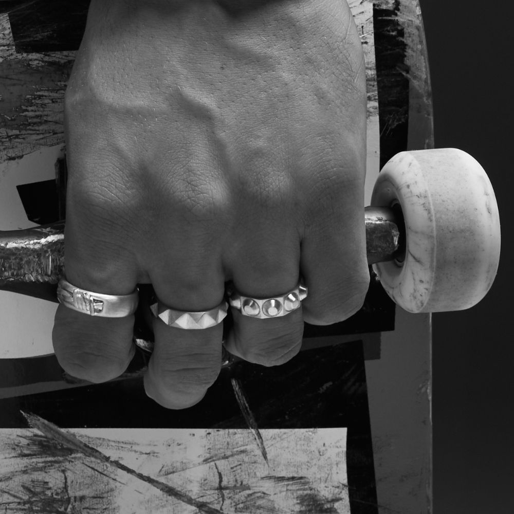 Zancan Anello Zancan Studio in argento Offerta