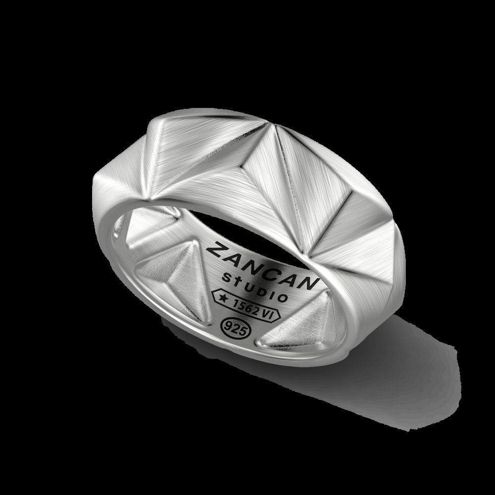 Zancan Anello Zancan Studio in argento Online