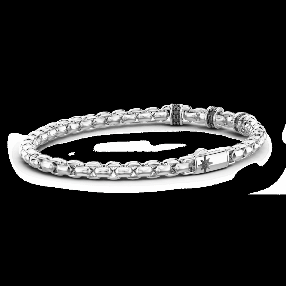 Zancan Bracciale solo maglia Zancan in argento Vendita Calda