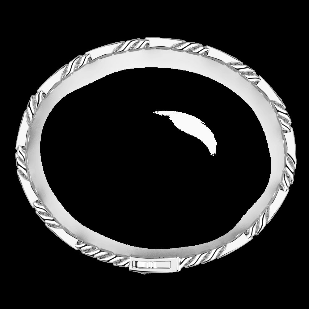 Zancan Bracciale solo maglia Zancan in argento con pietre Moda