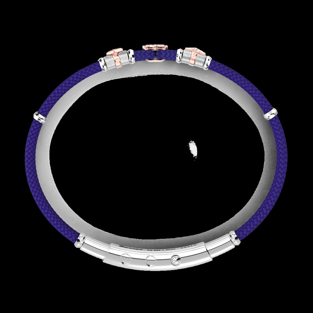 Zancan Bracciale Zancan in kevlar con elementi nautici Sconti VIP