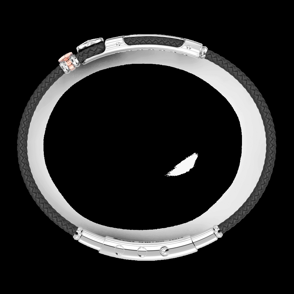 Zancan Bracciale Zancan in kevlar con targa e rosa dei venti Ultimo giorno