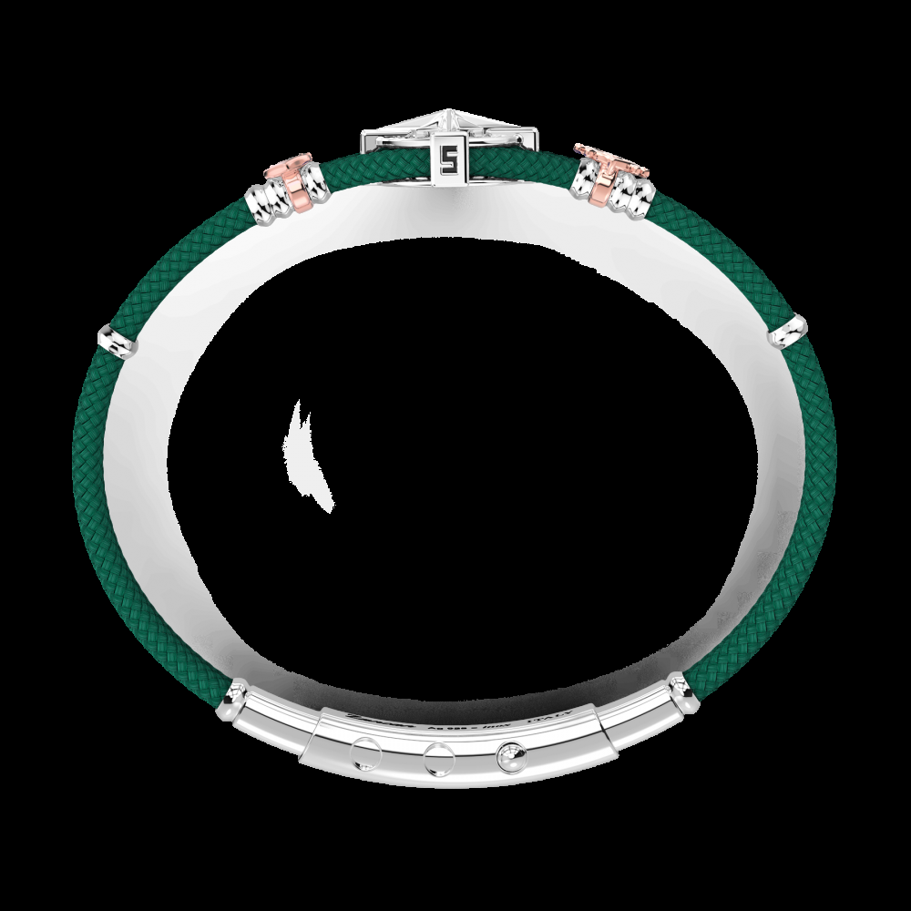 Zancan Bracciale Zancan in kevlar con rosa dei venti Fino al 60% di sconto