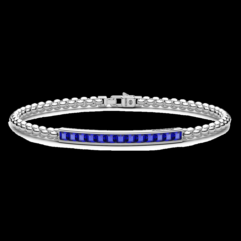 Zancan Bracciale Zancan in argento con pietre naturali Officina