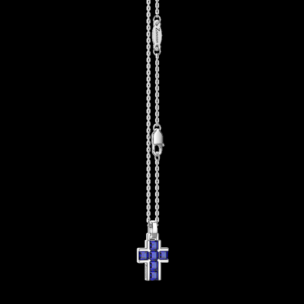Zancan Collana Zancan in argento con pietre naturali In vendita
