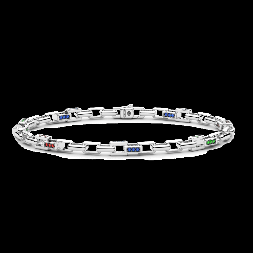 Zancan Bracciale Zancan in argento con pietre naturali Spedizione Gratuita