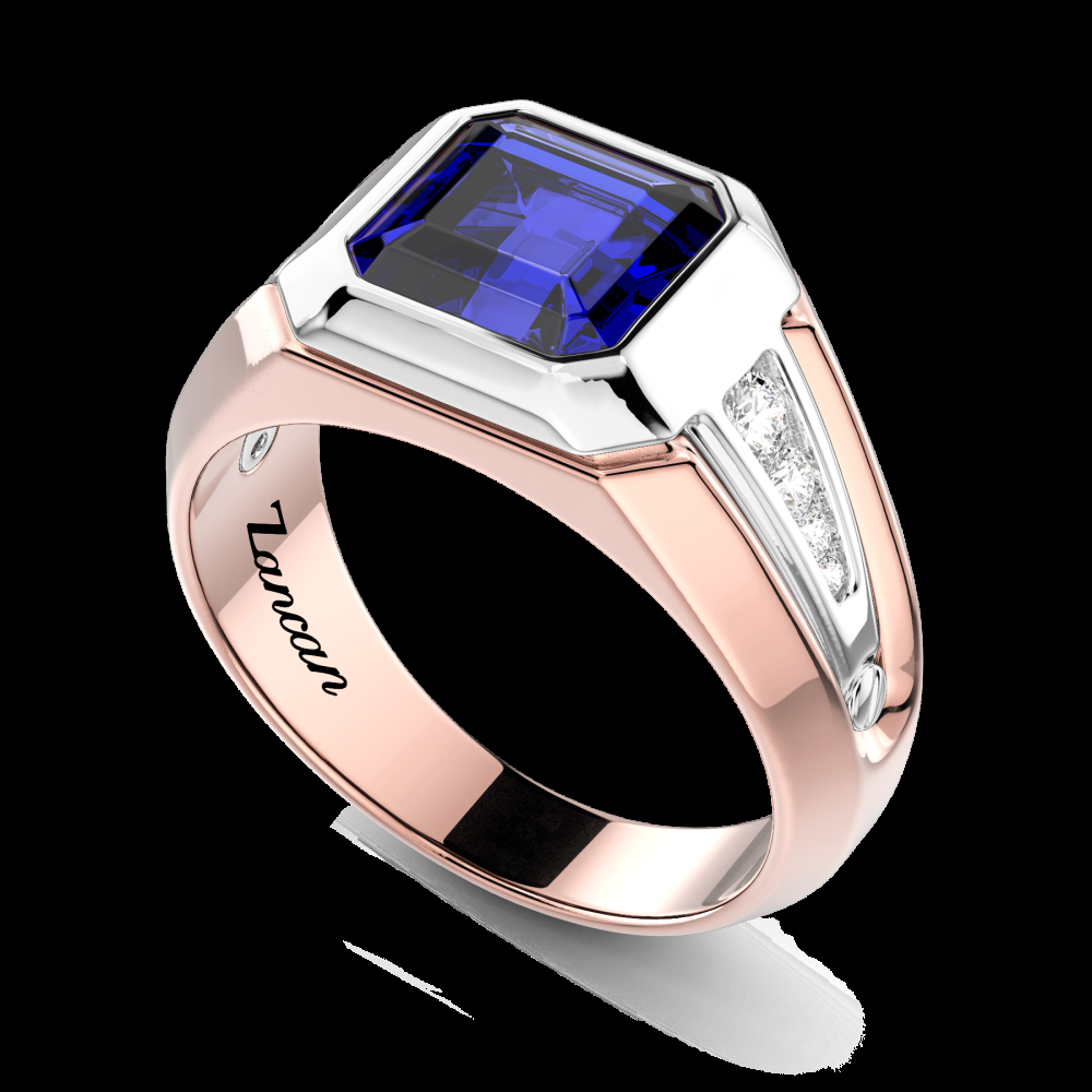 Zancan Anello Zancan in oro 18kt con zaffiro blu Bestseller