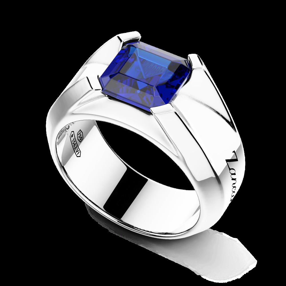 Zancan Anello Zancan in oro 18kt con zaffiro blu Offerte giornaliere