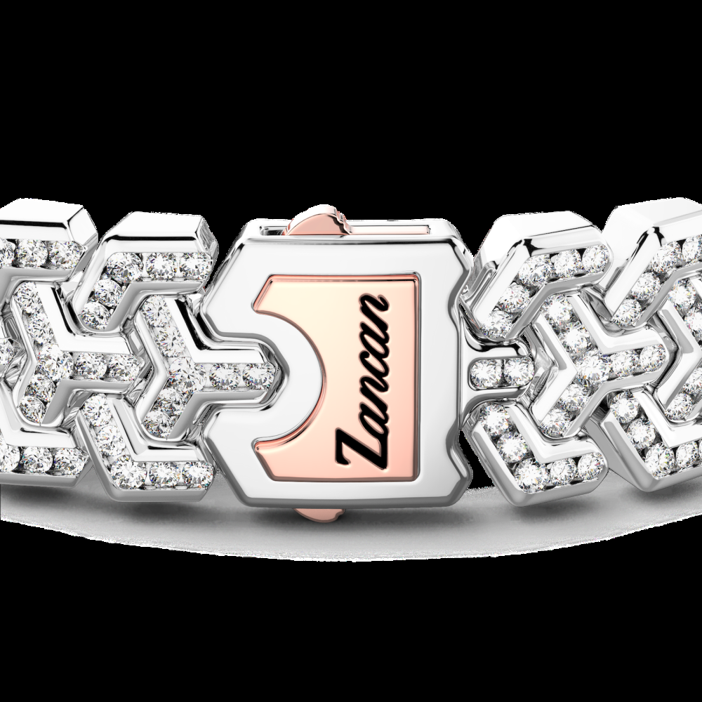 Zancan Bracciale Zancan in oro 18kt e diamanti Super Saving Price