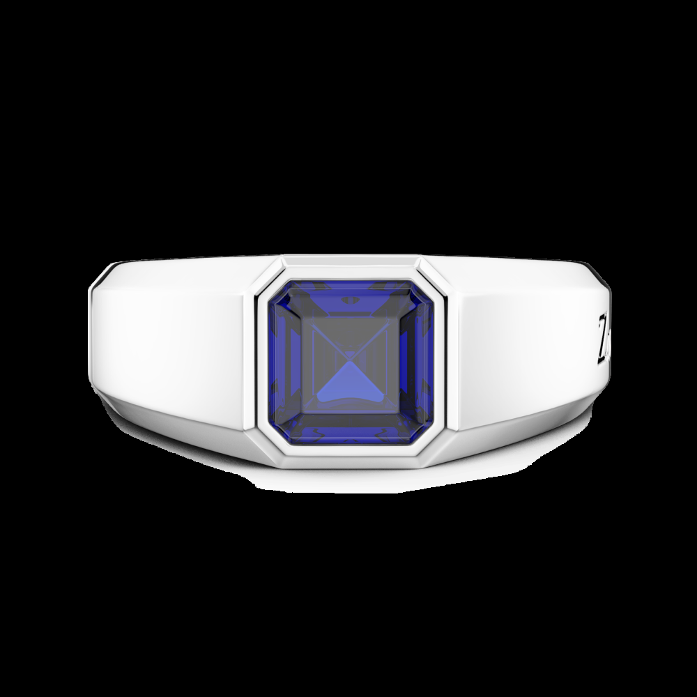 Zancan Anello Zancan in oro 18kt con zaffiro blu