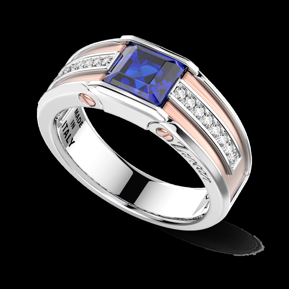 Zancan Anello Zancan in oro 18kt con zaffiro blu Ultimi due giorni