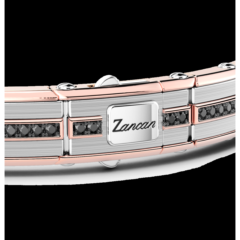 Zancan Bracciale Zancan in oro 18kt con diamanti neri Fino al 65% di sconto