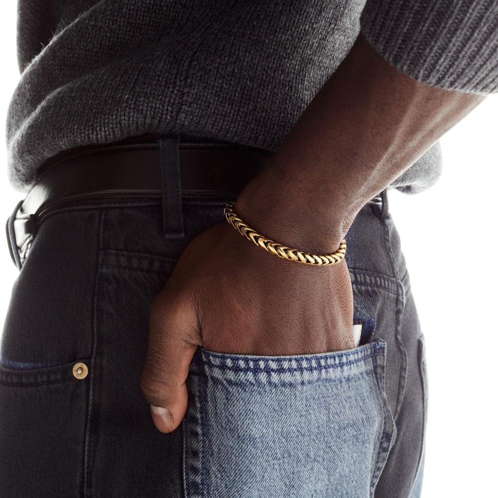 Zancan Bracciale Zancan in oro 18kt e ceramica nera Limitato a 3 giorni