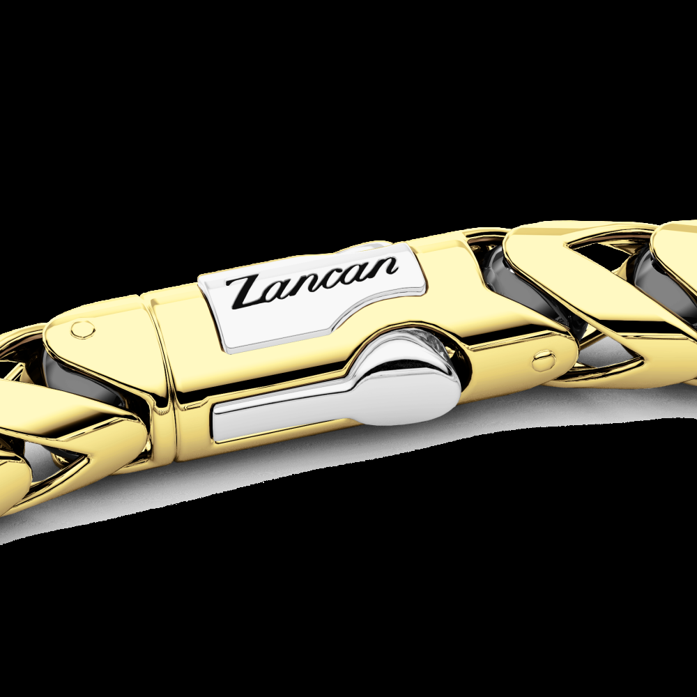Zancan Bracciale Zancan in oro 18kt e ceramica nera Limitato a 3 giorni