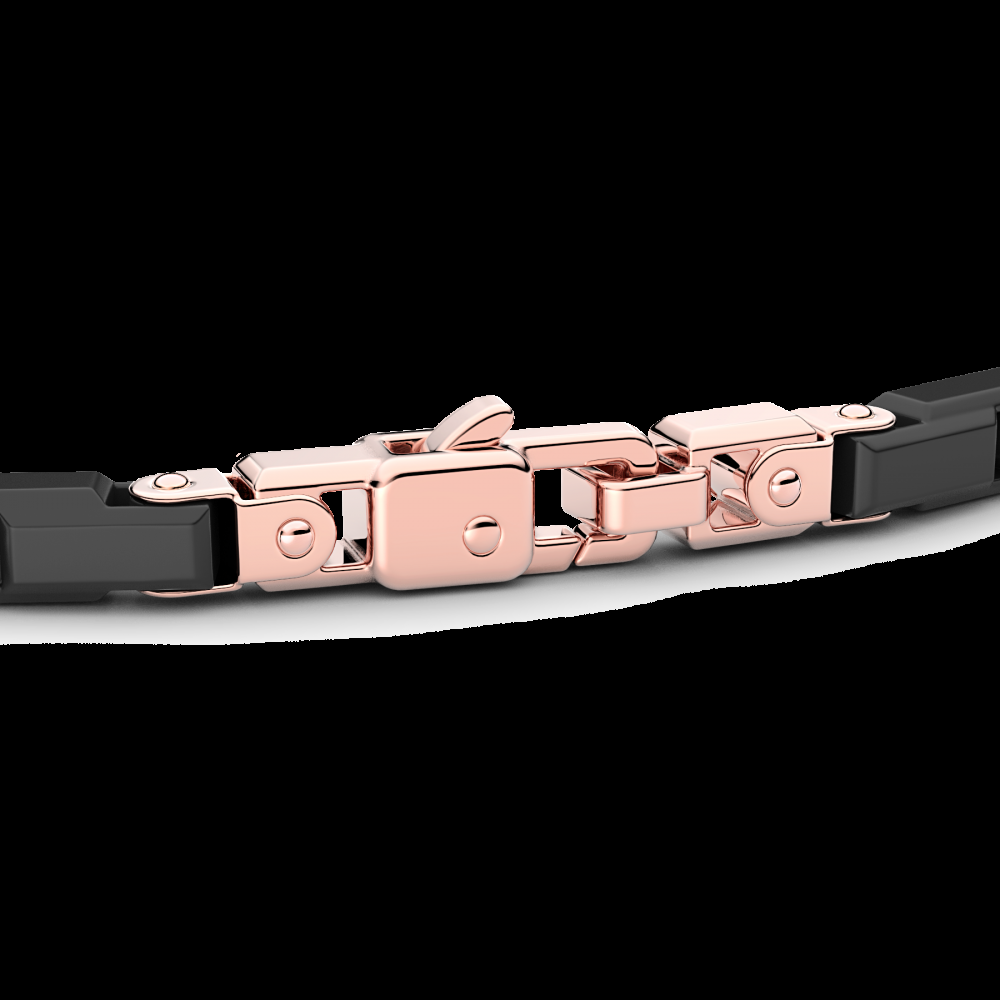 Zancan Bracciale Zancan in oro 18kt e ceramica nera In vendita