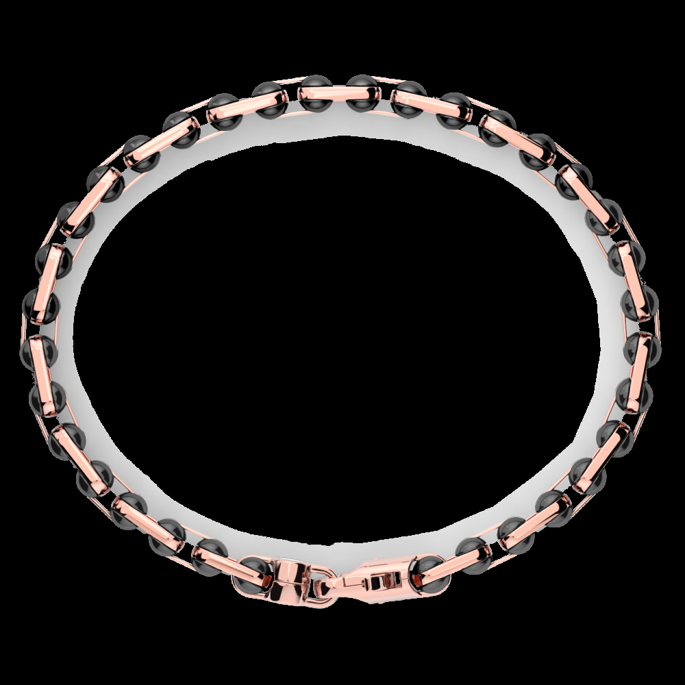 Zancan Bracciale Zancan in oro 18kt e ceramica nera Pezzi Unici