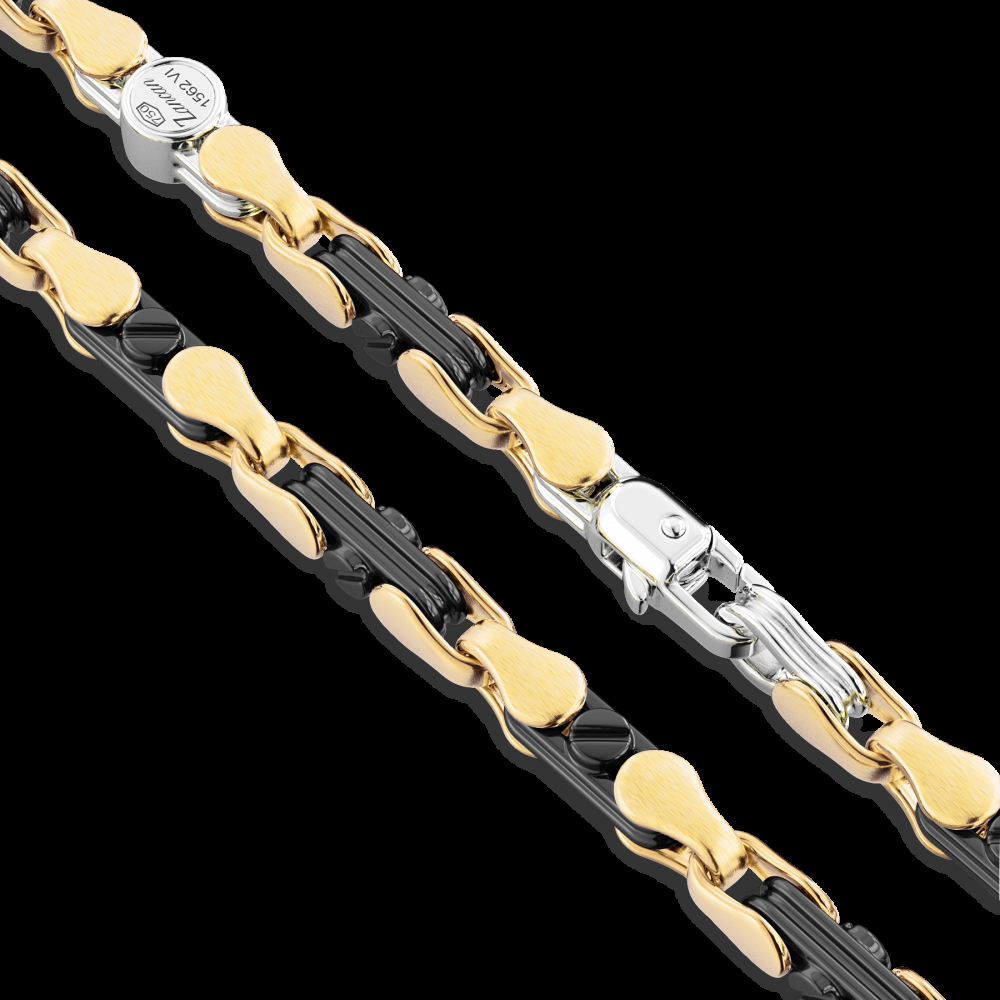 Zancan Collana Zancan in oro 18kt e ceramica nera Soddisfazione Garantita