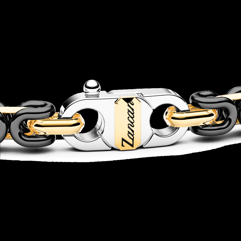 Zancan Bracciale Zancan in oro 18kt e ceramica nera Qualità Garantita