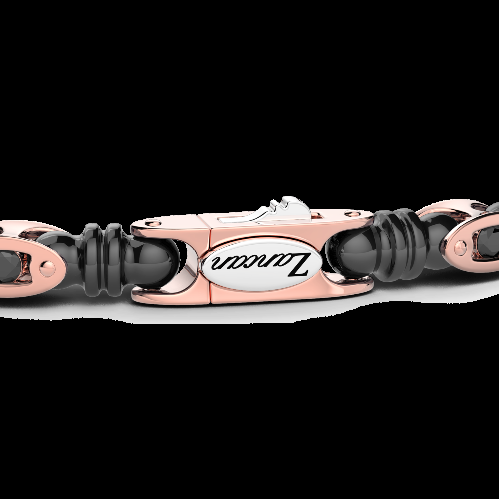 Zancan Bracciale Zancan in oro 18kt ceramica e diamanti Negozi Online