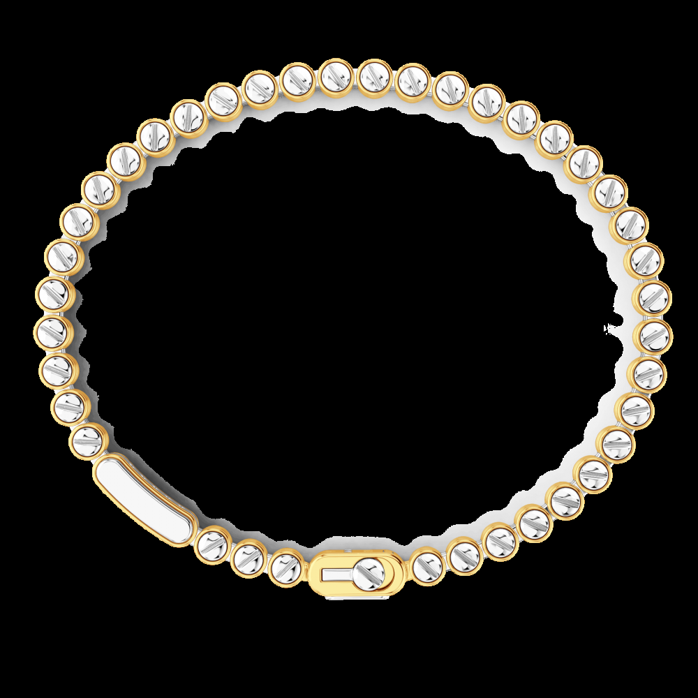 Zancan Bracciale Zancan in oro 18kt con diamanti Sconto