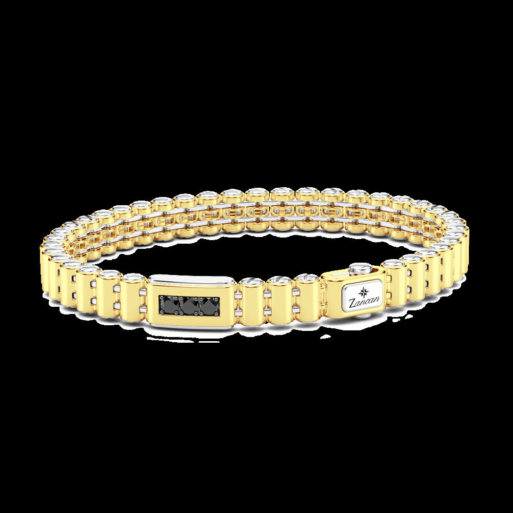 Zancan Bracciale Zancan in oro 18kt con diamanti Sconto